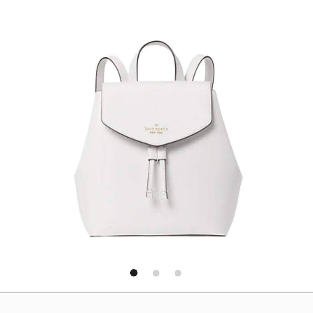 Kate Spade Classic White Backpack